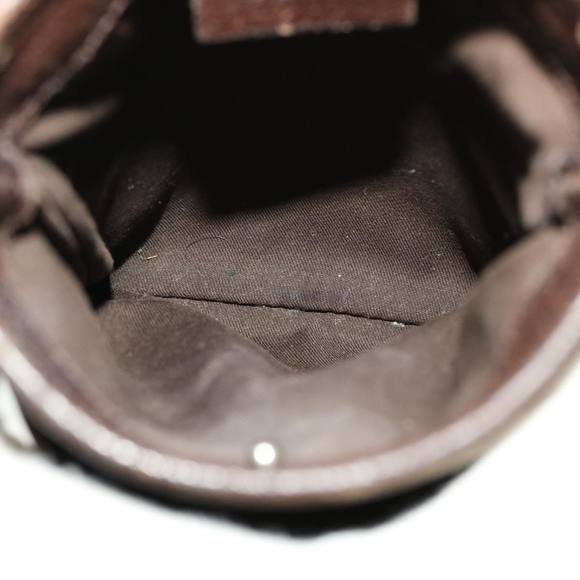 GUCCI GG Canvas Web Sherry Line Shoulder Bag Beige Green Red 141863 Auth ki2891 - Picture 11 of 16